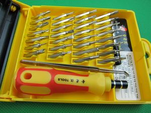 JL8032B Screw tool knife 33pcs/set good for Mobile phone Small Camping tools dismantling,service in Package