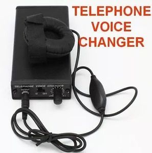 Trocador De Voz Nos Telefones venda por atacado-Telefone Engraçado Modificador de Voz de Voz Profissional Disfarce de Som Transformador de Telefone Móvel Portátil Mudar Aparelhos de Voz com caixa de varejo