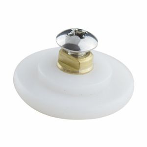 Polia plana de 26mm para banheiro, rolo de porta de vidro deslizante, reparo doméstico, peça de hardware de roda suspensa