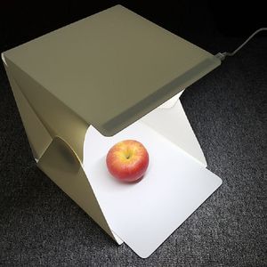 Mini Fotoğraf Stüdyosu Çekim Çadır Işık Softbox ve 2 Arka Planında Fotoğraf Kutusu için Mükemmel Çekim Takı Oyuncaklar Elektronik Yiyecekler