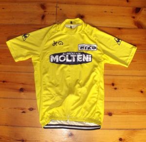 Molteni Yellow Mens Ropa Ciclismo Cycling Jersey MTB Bike Clothing Cykelkläder 2024 Bike Uniform 2XS-6XL A56