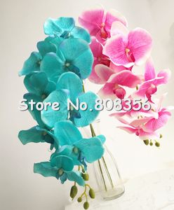 10pcs sahte orkide 108cm uzunluğunda kök orkide orkide yapay zeminler orkide ev için phalaenopsis xmas parti vitrini dekorasyon