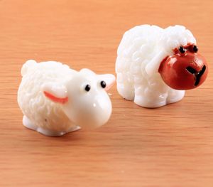 2017 nuovi ornamenti coppia pecore muschio micro paesaggio decorazione gioielli in resina arti e mestieri spedizione gratuita