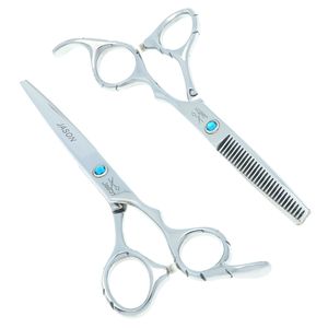 6.0Inch Jason 2017 JP440C Cutting Thinning Scissors Set Hairdressing Barber Scissors Salon Stainless Steel Hair Shears Tesouras , LZS0305