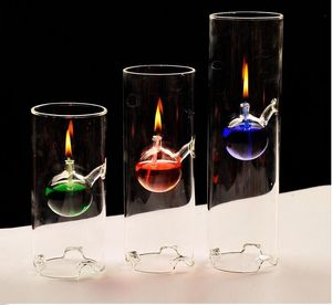 Mode super beautycreative transparenter Glaszylinder Öllampe Flaschen Blumenhalter Eigenschaften Hochzeit Dekorativer Kerzenständer Kandelaber