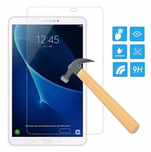 30PCS Explosion Proof 9h 0.3mm Skärmskydd Temperat glas för Samsung Galaxy Tab A 10.1 2016 T580 T585 Gratis DHL