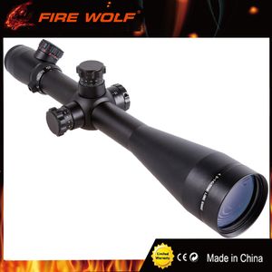 Wholesale fiber optics sights for sale - Group buy FIRE WOLF M1 X50 Tactical Optics Riflescope Red Green Dot Reticle Fiber Sight Rifle Scope mm Tube