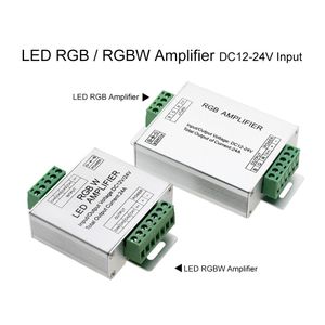 ULIGHT1688 LED RGBW / RGB Amplifikatör DC12 / 24 V 24A 4 Kanal Çıkışı Güç Tekrarlayıcı Konsol Kontrol Cihazı RGBW / RGB Şeridi Için