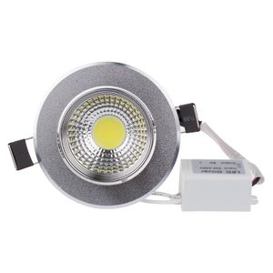 regulável 7 Watts LED COB luz de teto Downlight quente / frio Spotlight Branco Lâmpada Recessed aparelho de iluminação, lâmpada de halogéneo de substituição