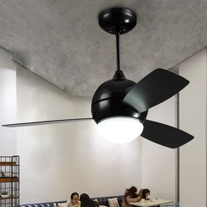 Ventilatore Loft americano con telecomando Ristorante di moda Ventilatori da soffitto industriali retrò Luce lama in legno 36 pollici 42 pollici 110 V 220 V