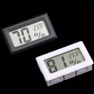 2023 Mini Digital LCD Indoor Praktischer Temperatursensor Luftfeuchtigkeitsmesser Thermometer Hygrometer Messgerät