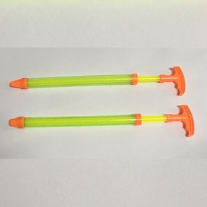 Summer high pressure pull type gun needle barrel bright gun, drifting, children beach toy Sand Play & Water Fun