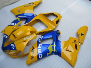 7Gifts Fairing Kit för Yamaha YZF R1 2000 2001 Yellow Blue Fairings Set YZFR1 00 01 TR45