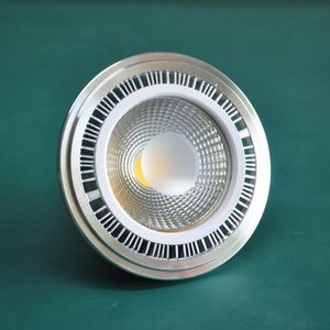 Factoty holesale fiyat COB LED AR111 / G53 Beyaz Doğa Beyaz Soğuk Beyaz AC85-265V Isınma nokta ışık 15W COB LED Ampul Spot açtı