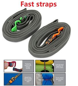 Utomhus Drawen Belt Belt Strap Bundle Strap Rostfritt Stål Bälte Snabb reseutrustning M467