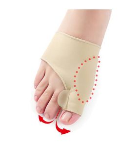 Partihandel 50Pair = 100st Den nyaste Silicone Hallux Valgus Braces stora utpressade ortopediska korrigering Socks Toes Separator Feet Care