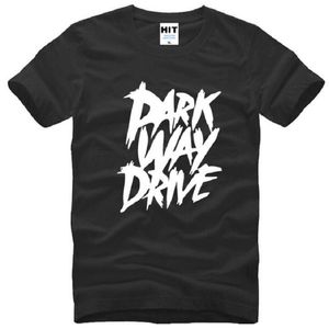 Estilo verão Parkway Drive T Camisas Homens Metalcore Punk T Shirt Moda Manga Curta de Algodão T-shirt de Rock Tee Frete Grátis