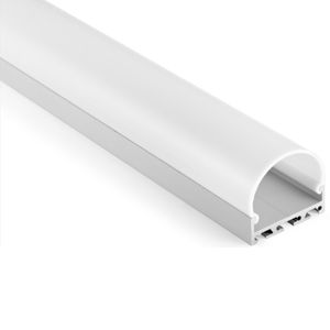 10 X 1M define / lote Fábrica perfil de alumínio grossista para a barra de luz LED e extrusão canal anodizado para tecto ou pendente lâmpadas