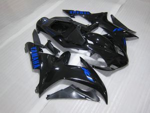 7 Gåvor Fairing Kit för Yamaha YZF R1 2002 2003 Svart Fairings Set YZF R1 02 03 CV55