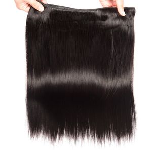 grade 6astraight wave hair weaving 50g bundle 4 bundles 100 remy human hair natural color free tanglefree shedding