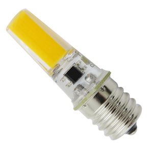 E17 Mikrowellenherd LED-Birne Dimmable 3W 300 Lumen Wechselstrom 110V / 220V COB 2508 SMD Silikon Daylight Crystal Light Bulb Weiß / warmes Weiß