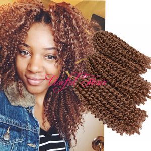 LOTS OF COLORS OMBRE BLONDE HAIR mali bob MBOB 8INCH MARLYBOB KINKY CURLY HAIR SYNTHETIC BARIDING KANEKN crochet braids hooks gift