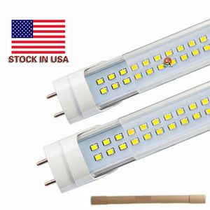 米国+ 4FT LED T8チューブライト22W 28W 1200mm LED蛍光ランプは通常のチューブの交換110-240V UL FCC
