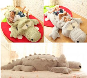 Giant Big Plush Crocodile Stuffed Animal Plush Soft Toy Cushion Pillow Cute Gift