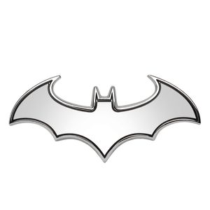 Wholesale auto bat for sale - Group buy 3D Car Stickers Cool Bat Metal Auto Logo Batman Badge Emblem Tail Decals Auto Decoration Accessories Car styling