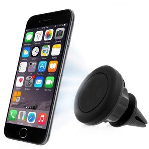 Schwarz/rot/gelb praktischer Magnetauto -Telefonhalter Ständer Mini Air Vent Outlet Mount Airvent Bracket 360 Drehen Sie für Mobiltelefon iPhone