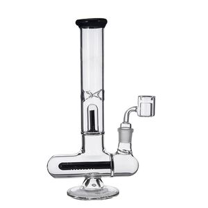 Quartz termisk banger dubbelrör rök nagel klar joint för glas bongs pukinbeagle bangers2635