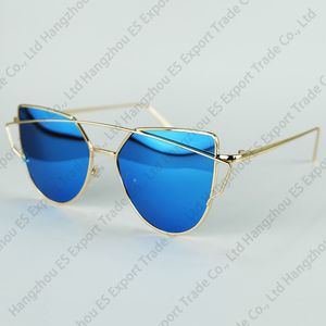 Kinder Sonnenbrille 6 Farben Kinder Mode Metall Sonnenbrille Mercury Film Linsen Design Großhandel