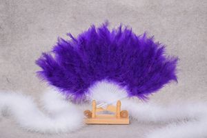 21 feathers feathers and dinette show props square dance colorful 13 color feather fan performance supplies