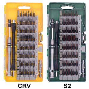 60 em 1 kit de ferramentas de chave de fenda de precisão Magnetic Torx Screwdriver definido para a manutenção compacta do reparo da tabuleta do telemóvel com a caixa de varejo 10set