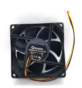 Новый оригинал для Benq EP6127A Sunon EE80251S1-D170-F99 12V 1,7 Вт Проектор Охлаждающий вентилятор