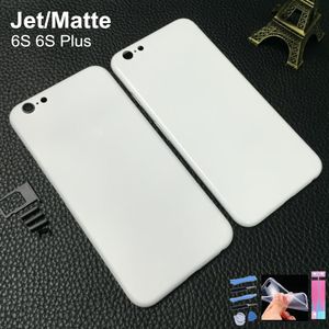 Jet White Silver Black Корпус для корпуса Iphone s Задняя крышка для замены корпуса корпуса с логотипом для Iphone s Plus
