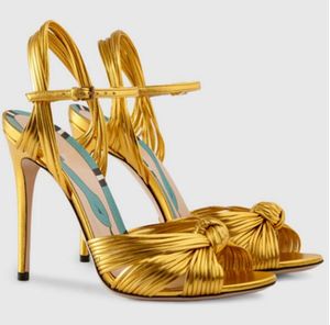 2017 frauen goldene farbe sandalen sommer party schuhe sexy fisch kappe prominente schuhe Gladiator sandalen schlange kopf rosa high Heels