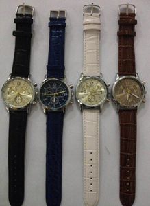 wholesale 200pcs/lot mix 4colors leather watch Leisure lovers watch WR035