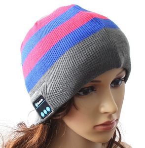 Fashion calling and listening-song wireless beanie 10 meters signal Acrylic headset caps stereo blueteeth HD sound quality factory prices