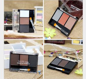 6 colors NANI Eyebrow makeup palette with brush NANI design my eyebrow 48 sets/lot DHL free