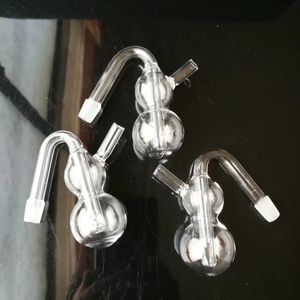 New gourd external pot Wholesale Glass Bongs, Oil Burner Glass Water Pipes, Smoke Pipe Accessories