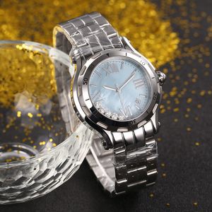 Nova moda feminina relógio de quartzo movimento vestido relógios para mulheres banda de aço inoxidável rosa rosto relógio de pulso cp01172t