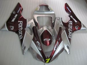 Red silver fairing kit for Yamaha YZF R1 2000 2001 fairings set YZFR1 00 01 FG55