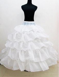 Snabb 2019 Ny brudpetticoat Cascading Ruffles Ball Gown Petticoat Three Crinoline Petticoat Under Bridal Wedding Dress8650773