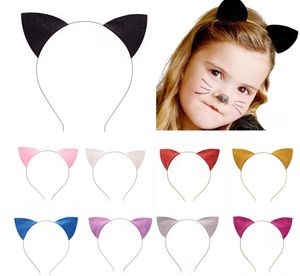 Cosplay catwomen fasce per adulti Bambini glitter Orecchie di gatto Vestito operato da Halloween Fascia Costume natalizio Accessori bomboniere