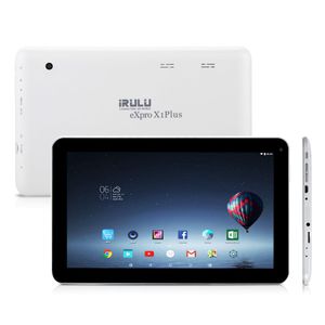Toptan satış Yeni gelen! IRULU 10.1 "eXpro X1Plus Tablet PC Allwinner A33 Android 6.0 8GB 16GB + 1GB Bluetooth 4.0 1024 * 600 Çift Kameralı Tablet