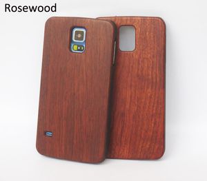 Samsung Galaxy S5 S6 S7 Edge S9 S8携帯電話ケースのための竹木材iPhone 6と7 6S 8 x携帯電話ケースのための木製のハード背面カバー
