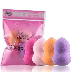 HELA 4 Färg Mini Gourd Makeup Cosmetic Sponge Puff Set Foundation Base Powder Cream Concealer Concealer Blusher Cosmetic Blending PUF1762133