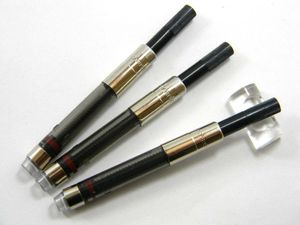 3Pcs Good Quality Parker Fountain Pen Pump Cartidges Converter Pen refill