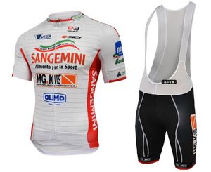2022 SANGEMINI Pro Team Cycling Jersey Set Summer Bicycle Maillot Breathable MTB Short Sleeve Bike Clothes Ropa Ciclismo on Sale